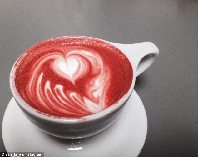 red latte